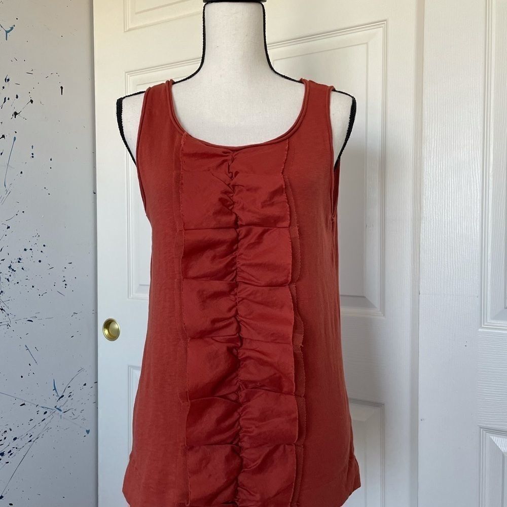 J. Crew Burnt Orange Tank, Medium